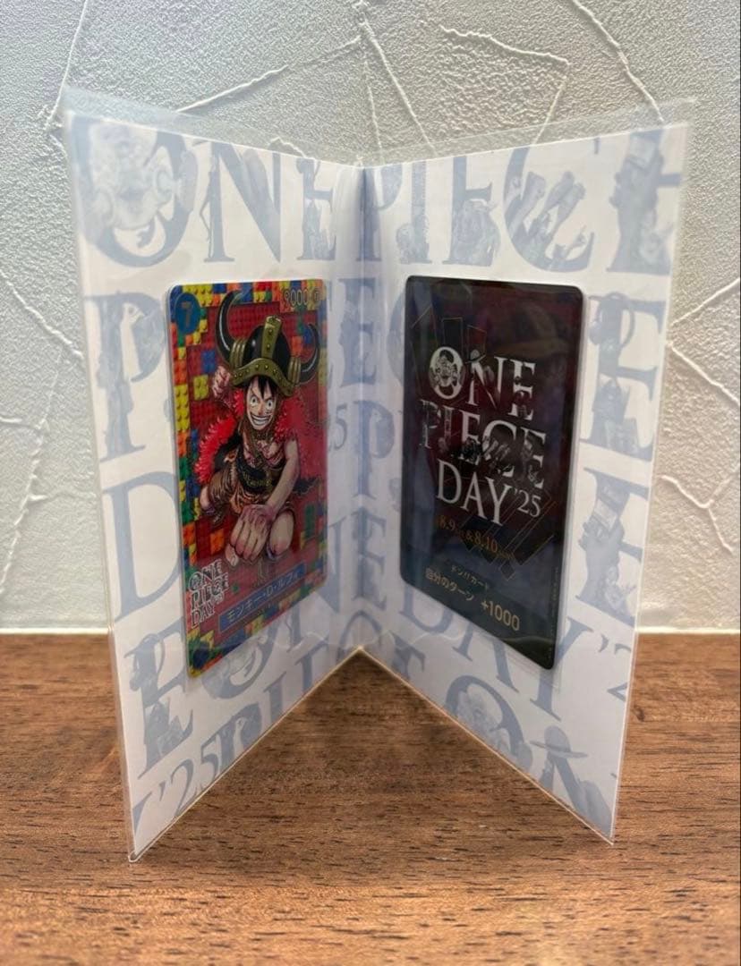 ONE PIECE DAY 2025 ルフィ　プレミアムカードコレクション