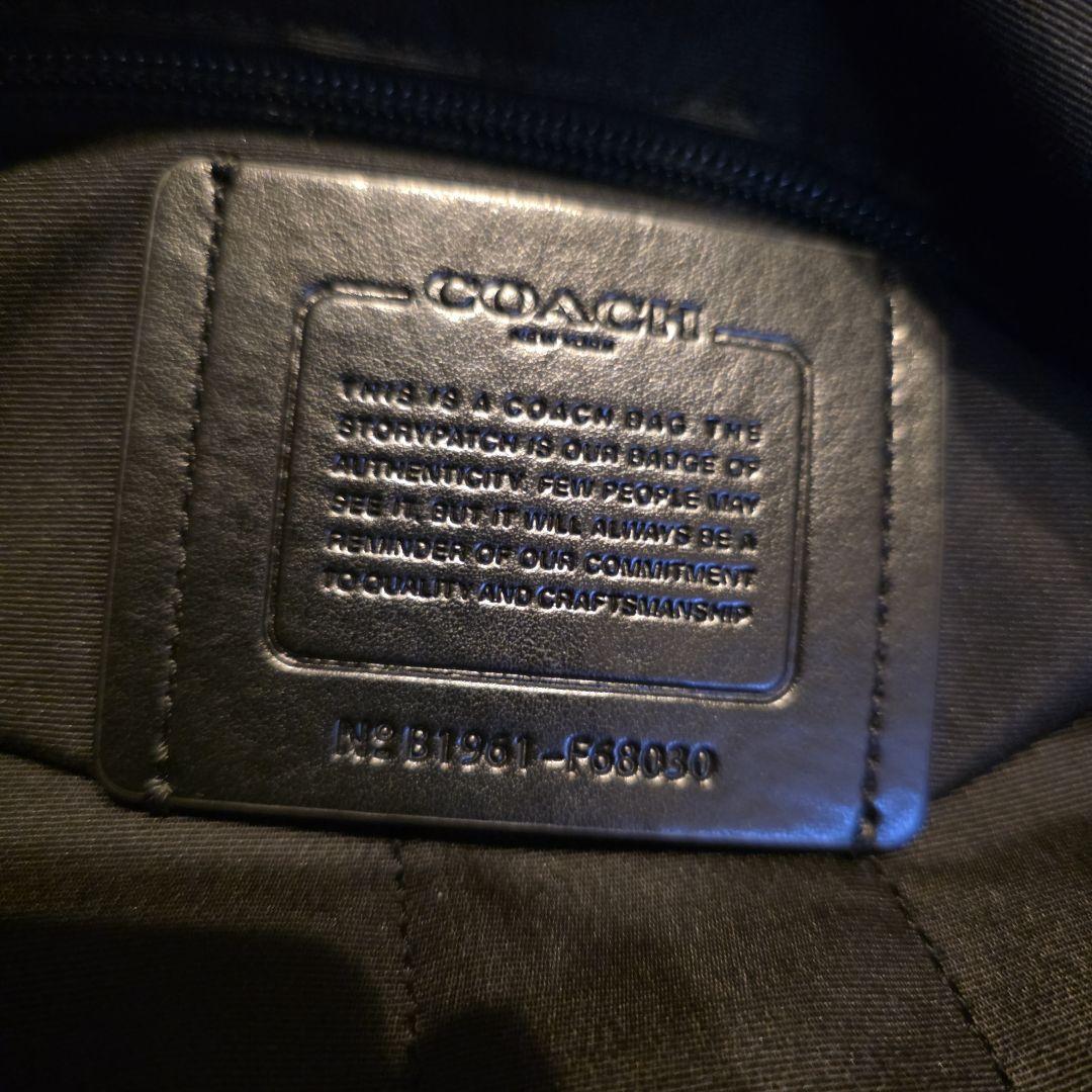 COACH ビジネスバッグ ブラック