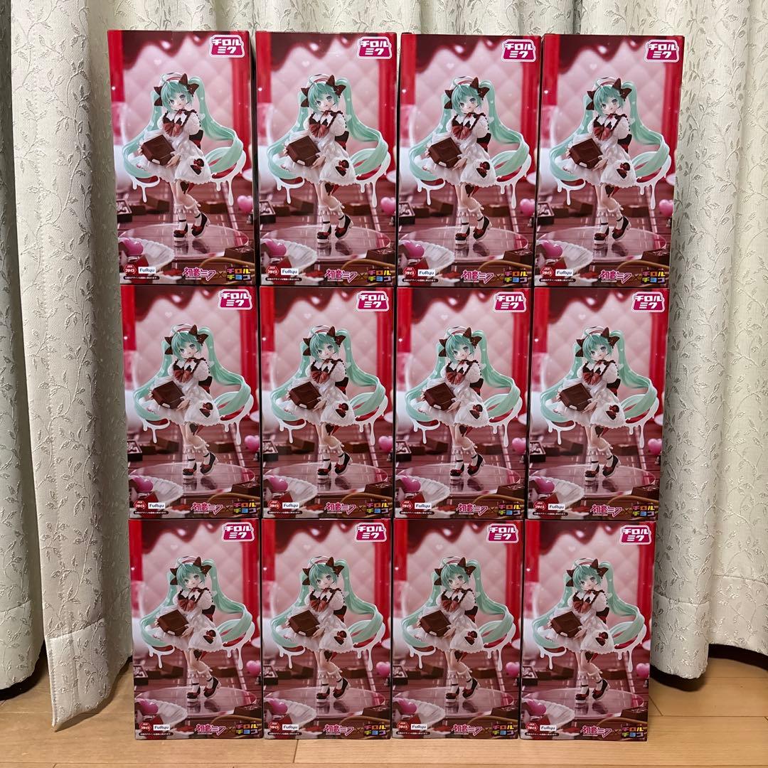 初音ミク　Trio-Try-iT Figure チロルチョコミルクver.12個