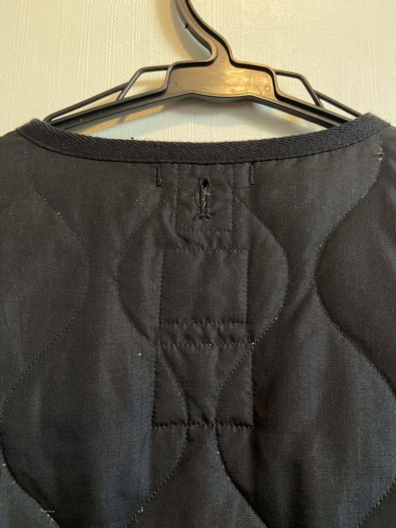 【希少】タイオン ミリタリー VネックWジップレースアップ ダウンベストXL