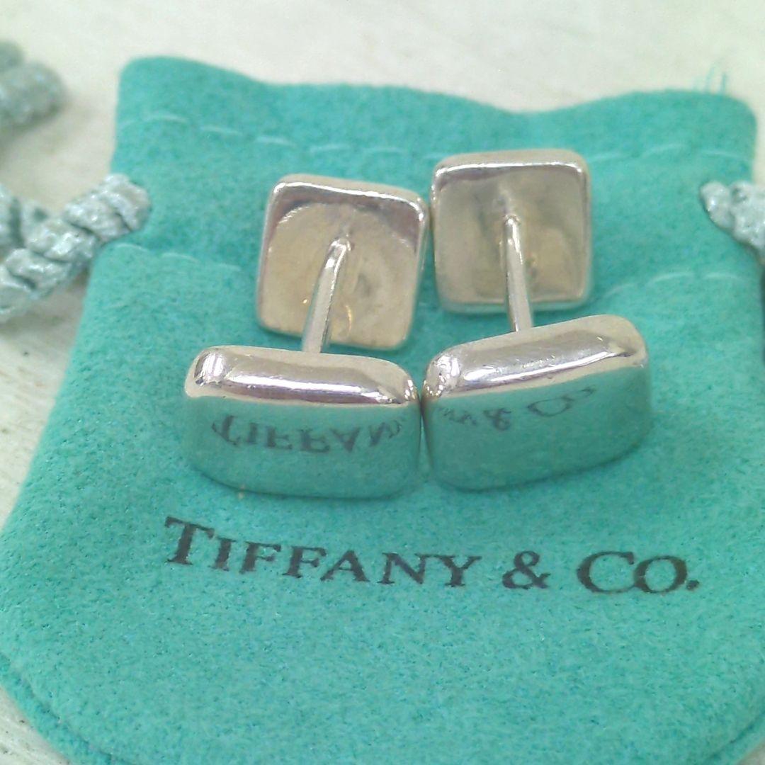 ヒゲ坊主様TIFFANY ティファニー　カフリンクス　シルバー925