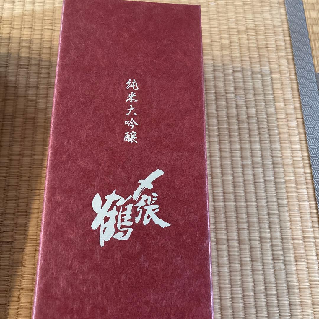 〆張鶴 RED LABEL 純米大吟醸 袋取り雫酒 新潟県宮尾酒造 1800ml