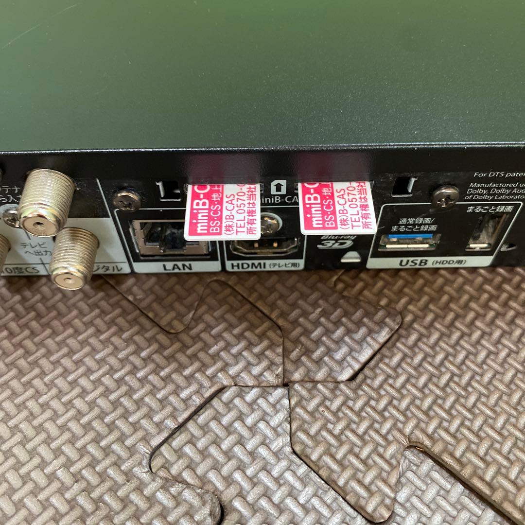 FUNAI 6チューナーFBR-HX2000 HDD3TB交換済 新品リモコン付