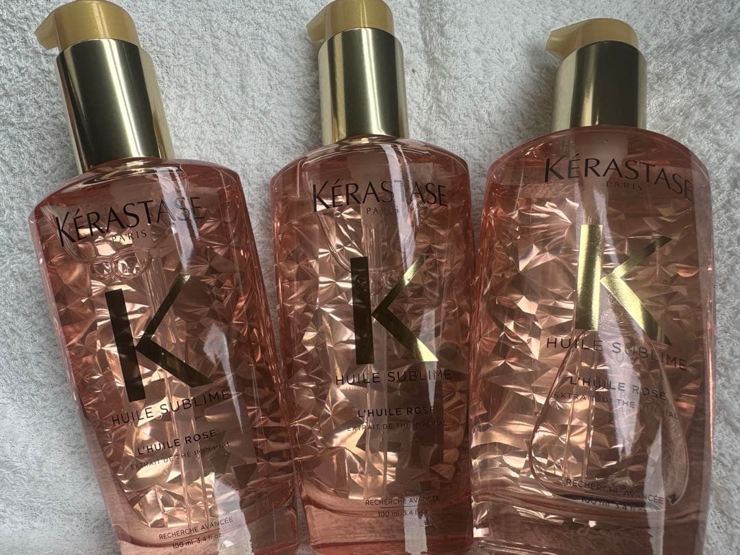 新品未使用　ケラスターゼ　ユイルスブリムティーインペリアル100ml 3本セット