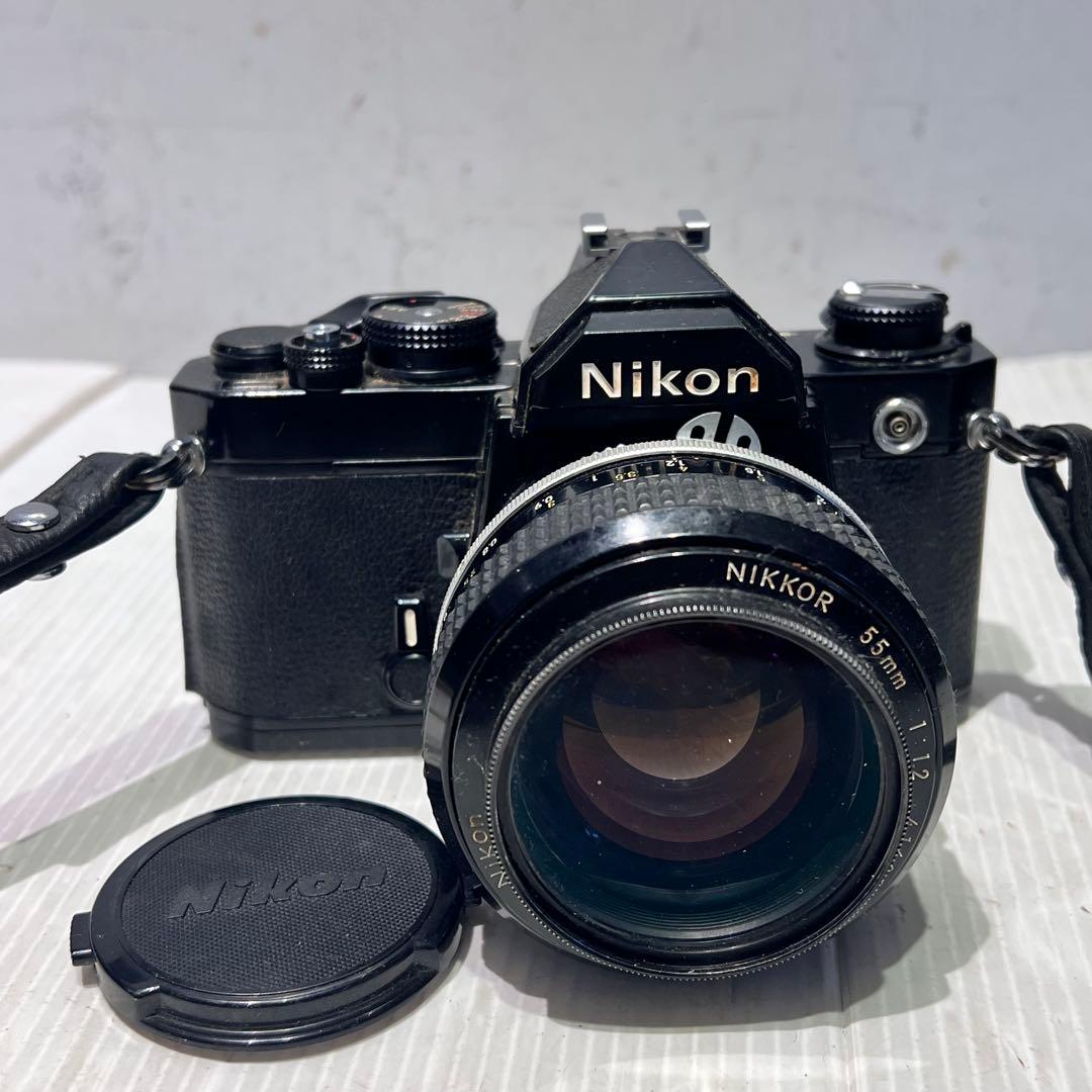 【Nikon/ニコン】一眼レフ　フィルムカメラ　55mm 1:1.2 趣味