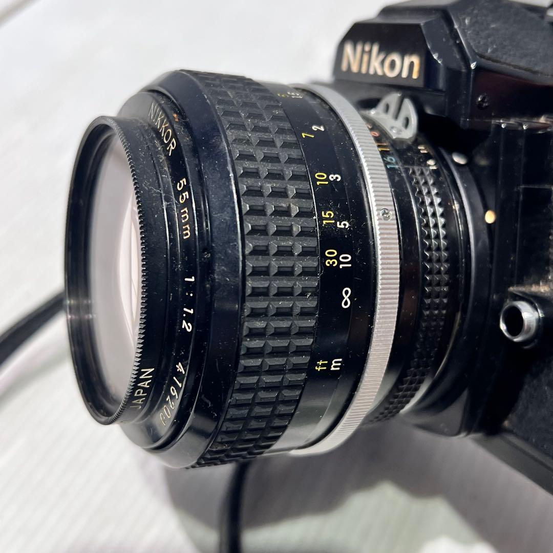 【Nikon/ニコン】一眼レフ　フィルムカメラ　55mm 1:1.2 趣味