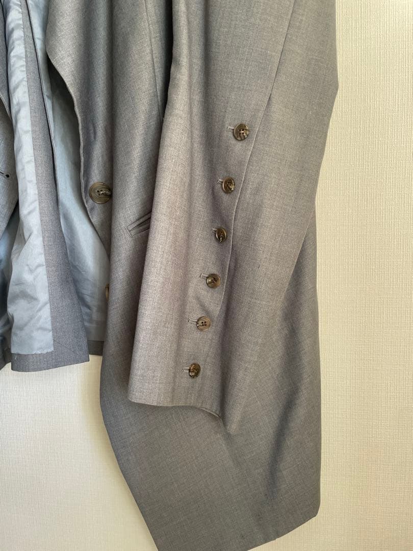 【美品】期間限定値下げ　mikiosakabe グレー 2way変形ジャケット