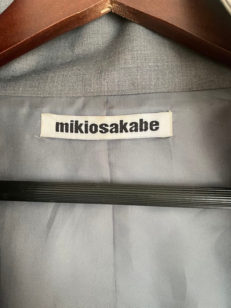 【美品】期間限定値下げ　mikiosakabe グレー 2way変形ジャケット