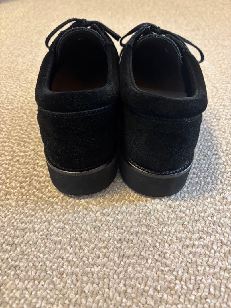 Marbot モカシンシューズ スエード 黒 40