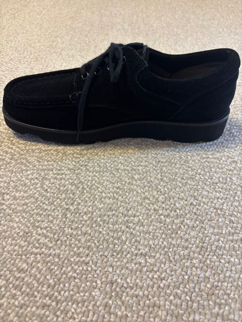 Marbot モカシンシューズ スエード 黒 40