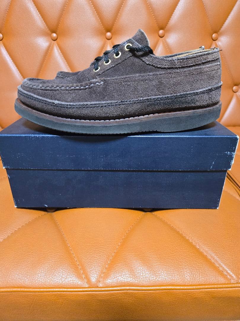Russell Moccasin　トリプルヴァンプ　スエード