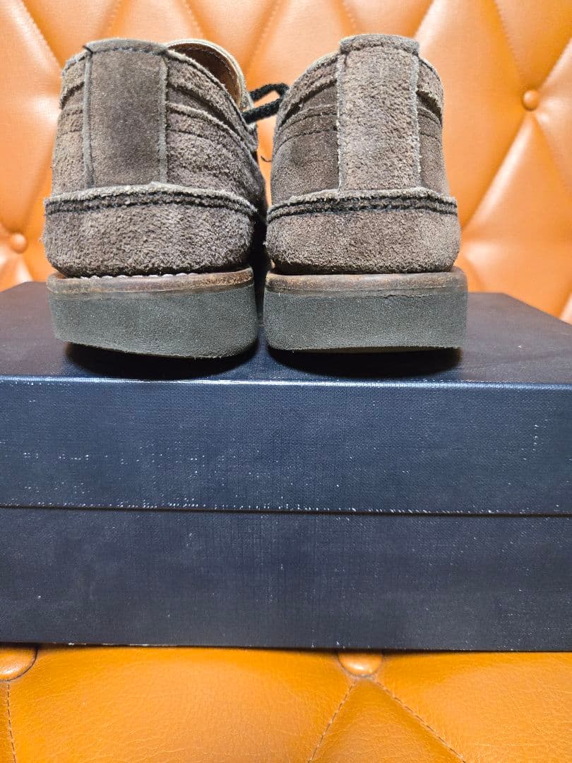 Russell Moccasin　トリプルヴァンプ　スエード