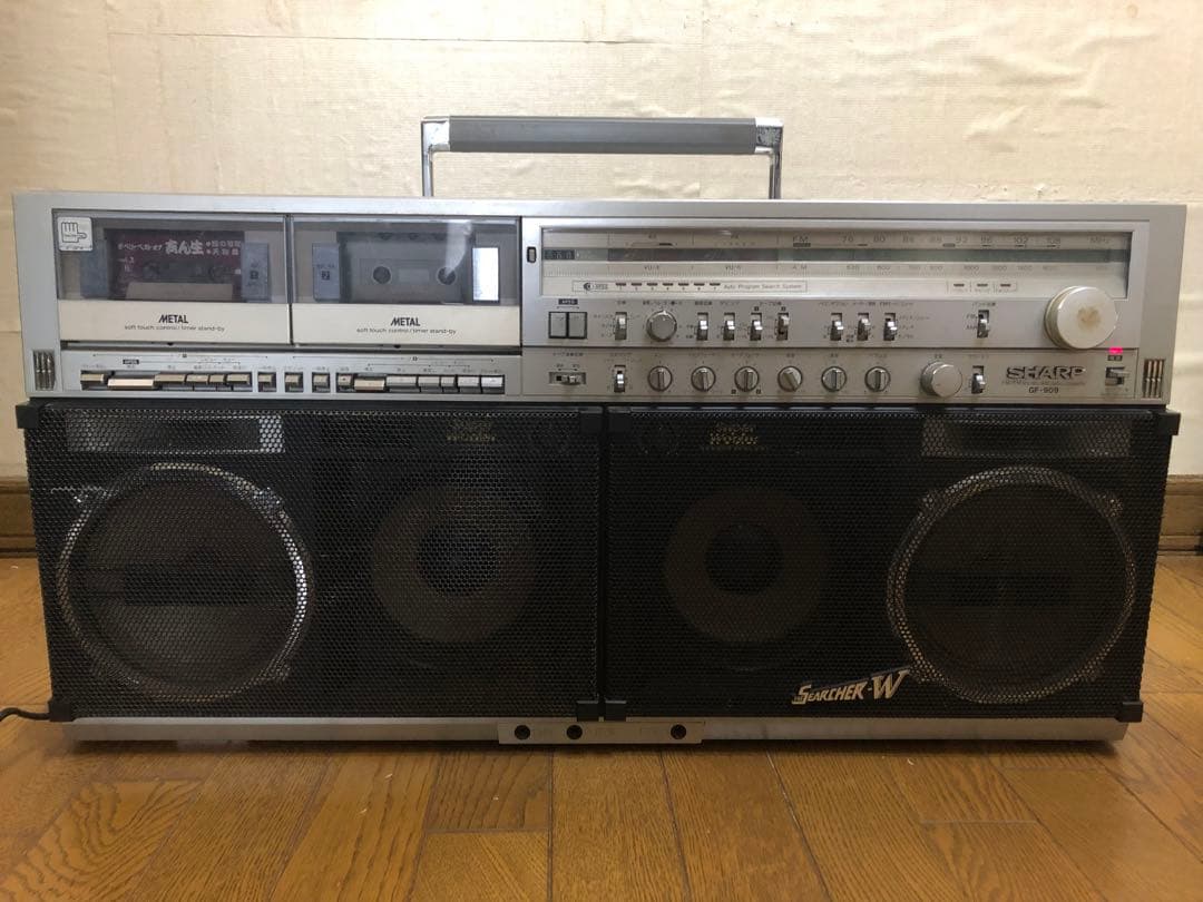 SHARP ラジカセ　GF-909ジャンク