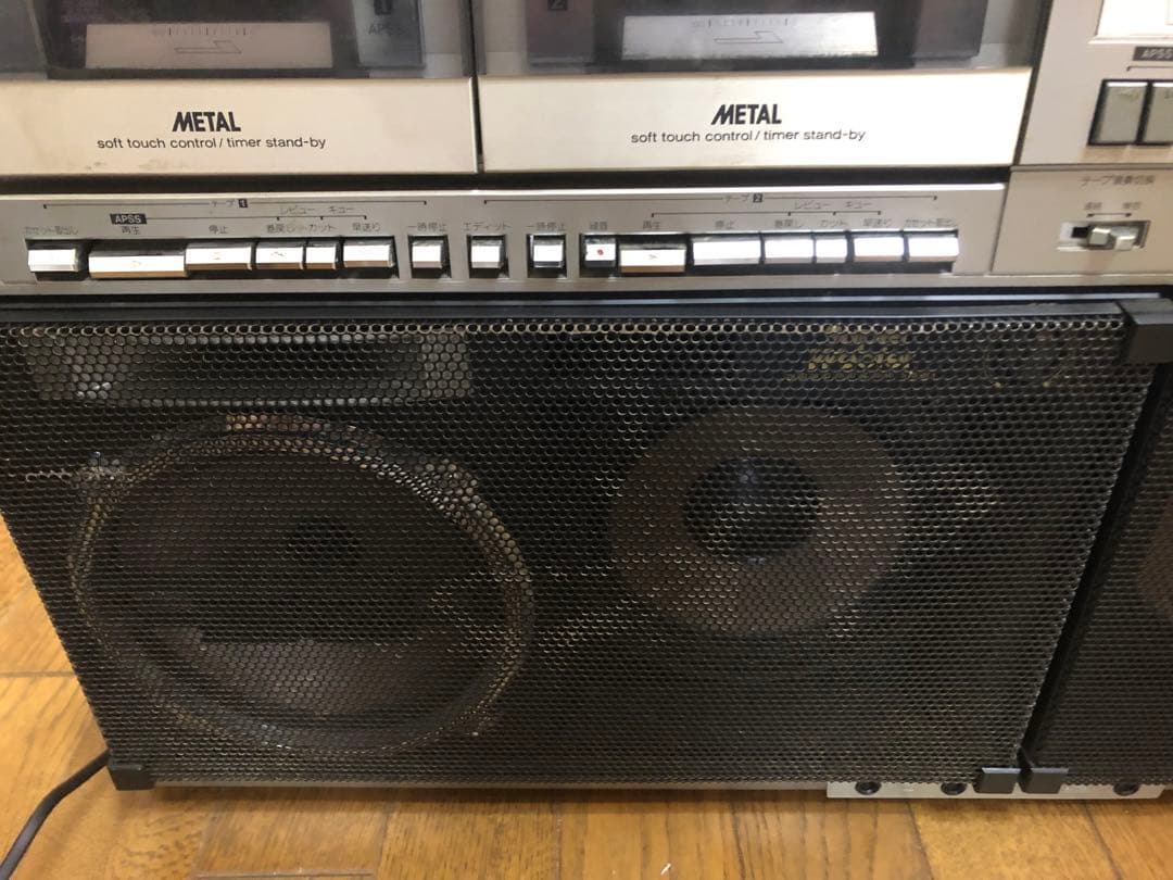 SHARP ラジカセ　GF-909ジャンク