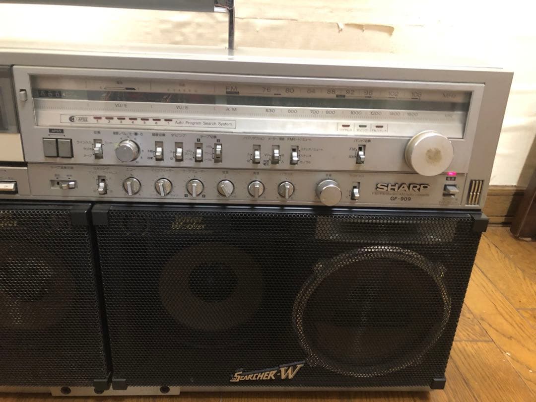 SHARP ラジカセ　GF-909ジャンク
