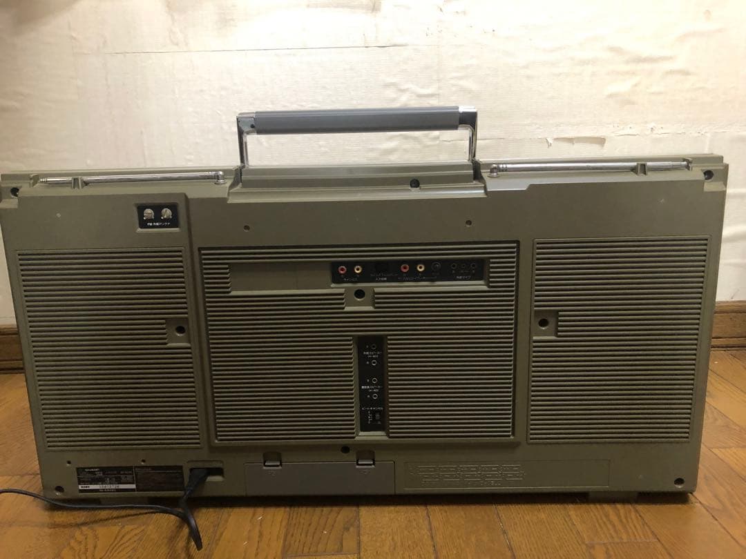 SHARP ラジカセ　GF-909ジャンク