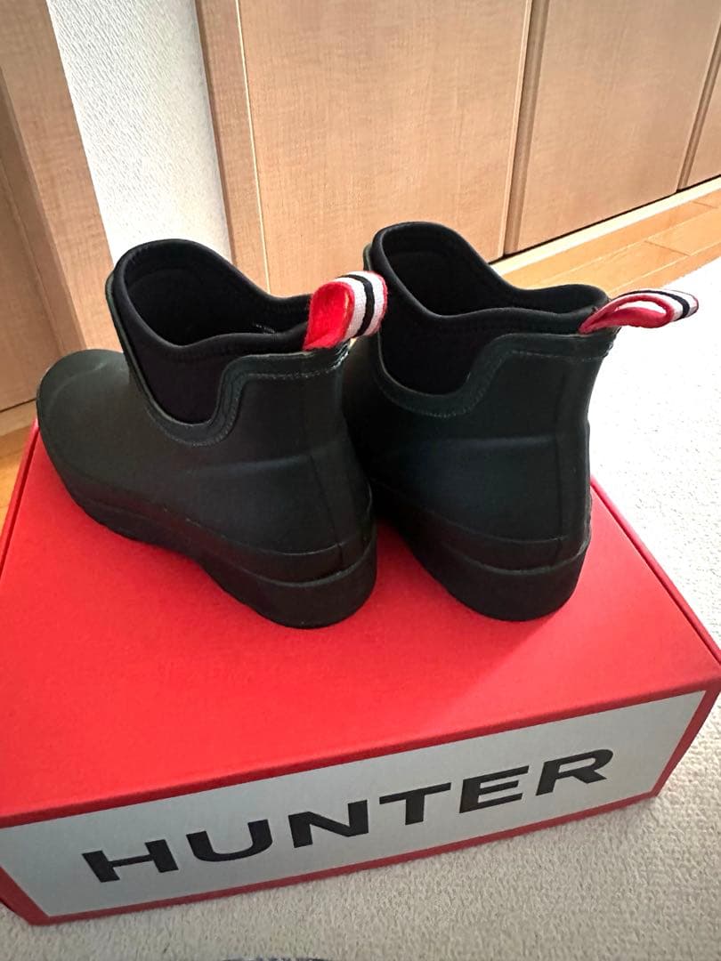 ハンター　レインブーツ　グリーン