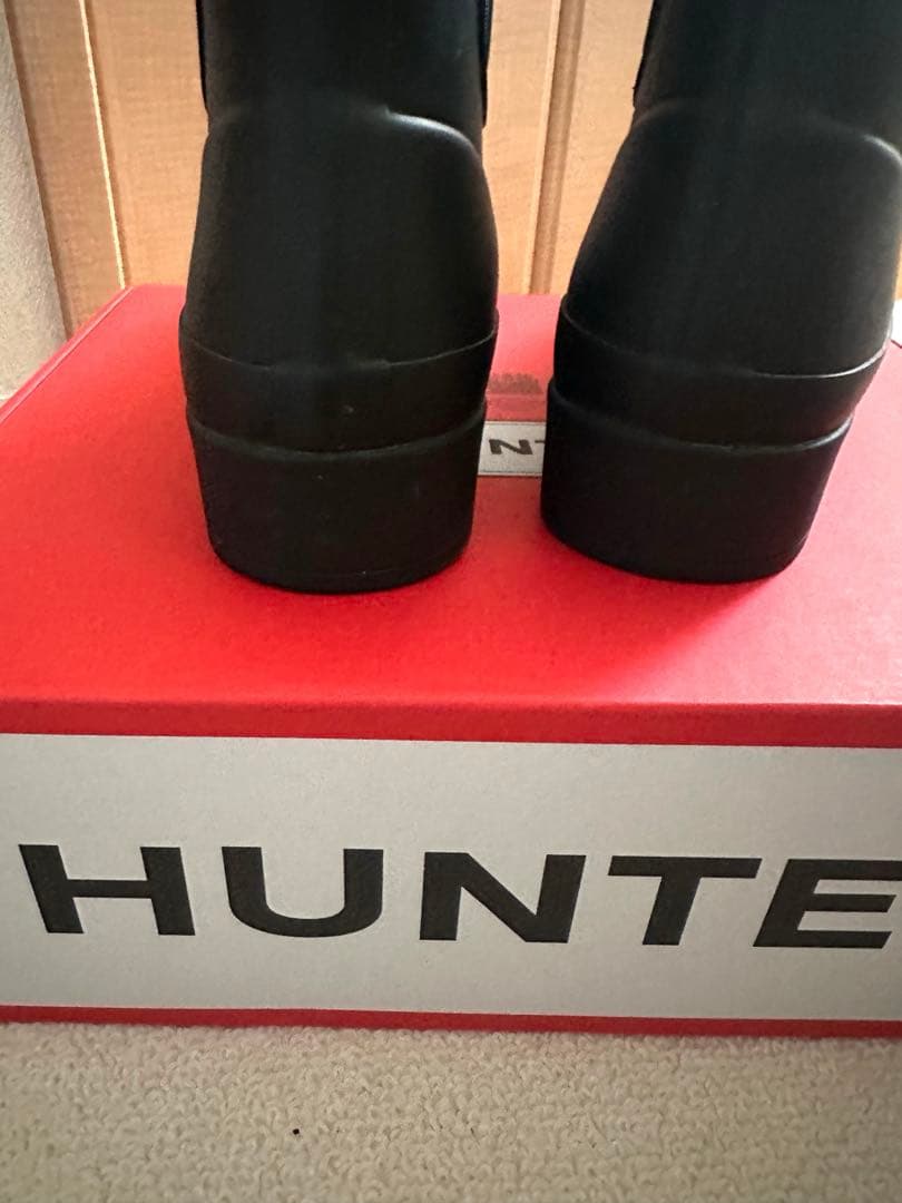 ハンター　レインブーツ　グリーン