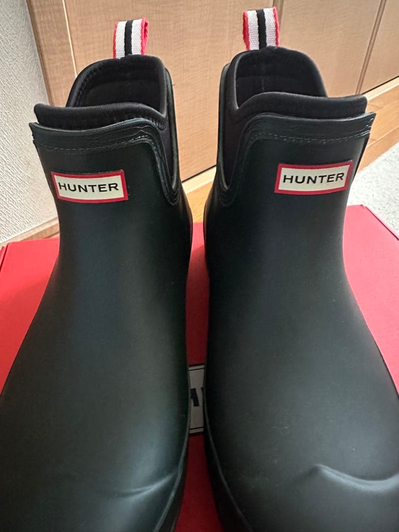 ハンター　レインブーツ　グリーン