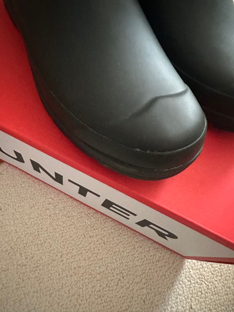 ハンター　レインブーツ　グリーン