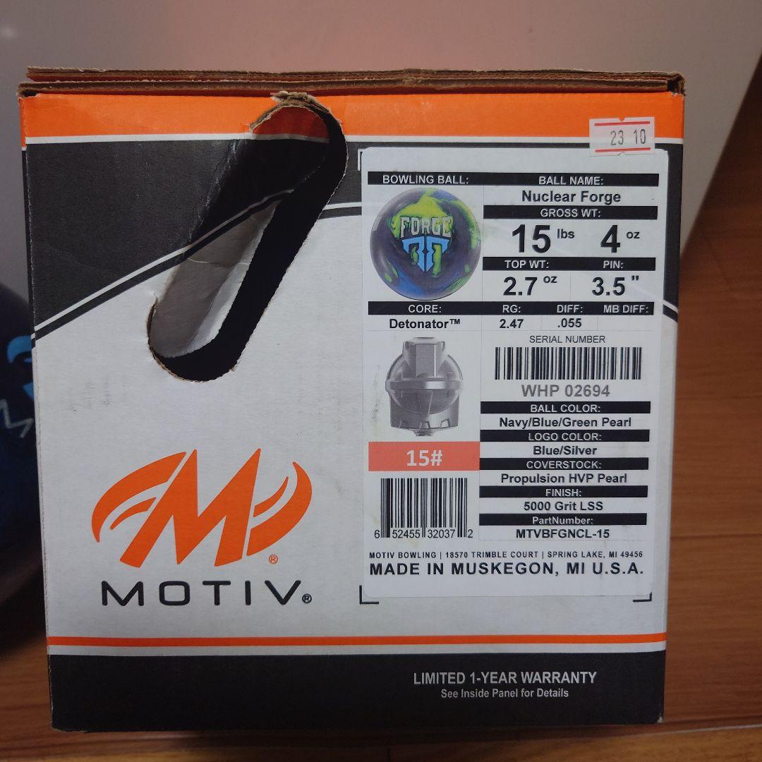 ☆Ayukan☆荷物整理中！！！様　MOTIV FORGE ボウリングボール