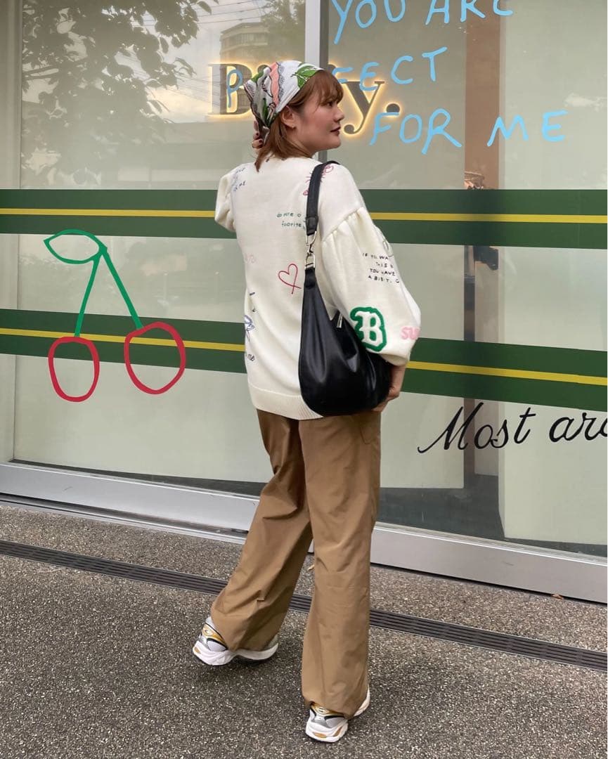 タグ付き新品 bibiy B. UNIVERSE CARDIGAN ホワイト