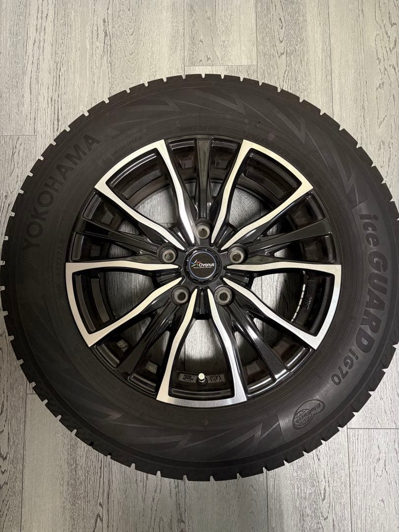 【値下げ中】ヨコハマ iceGUARD IG70 15インチタイヤホイールセット