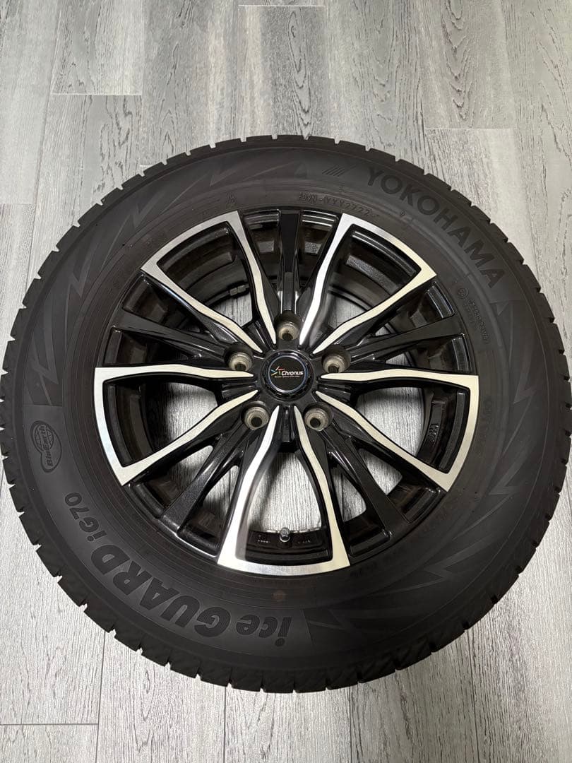 【値下げ中】ヨコハマ iceGUARD IG70 15インチタイヤホイールセット