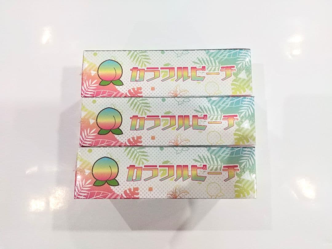 ★新品未開封★ヴァイスシュヴァルツ ブラウ カラフルピーチ　3BOXセット