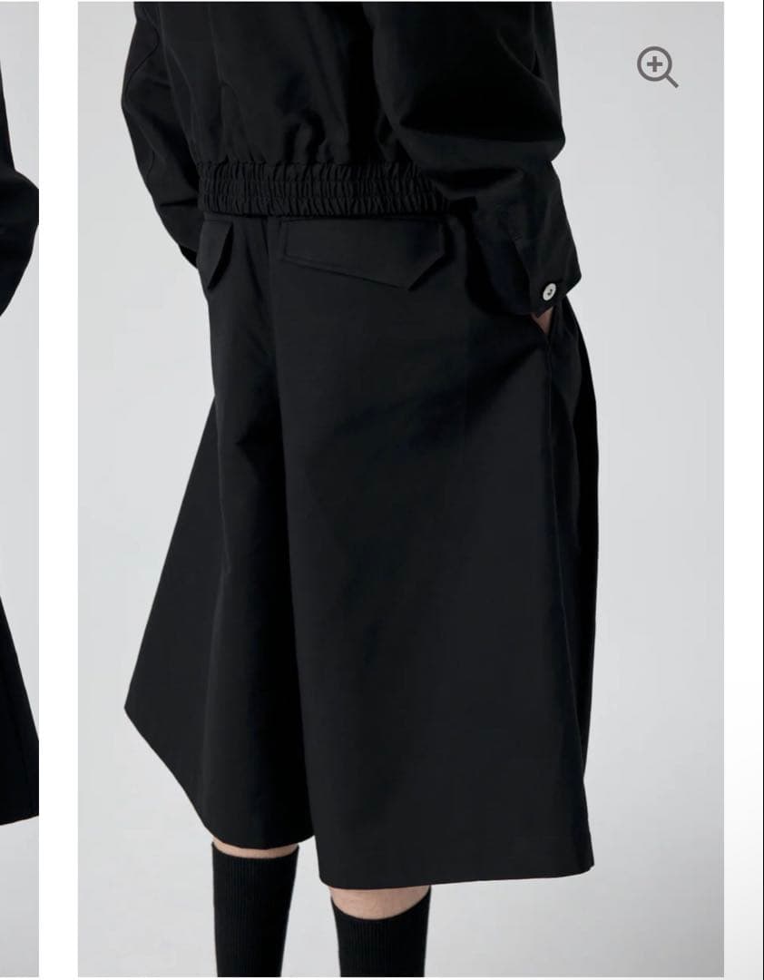 SIMPLE PROJECT PLEATED SHORTS M ジョーツ