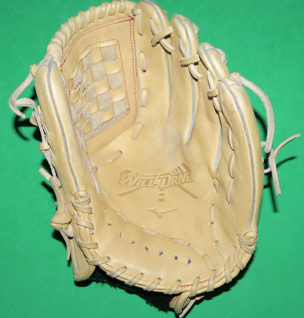 P*O様 ミズノ WillDrive 軟式野球グローブ ベージュ