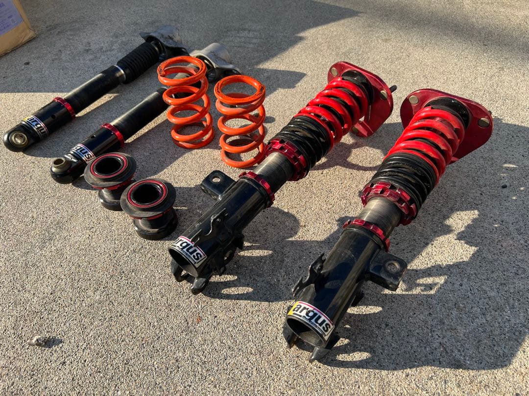 ゆLargusラルグス 全長調整式車高調キット 50プリウス