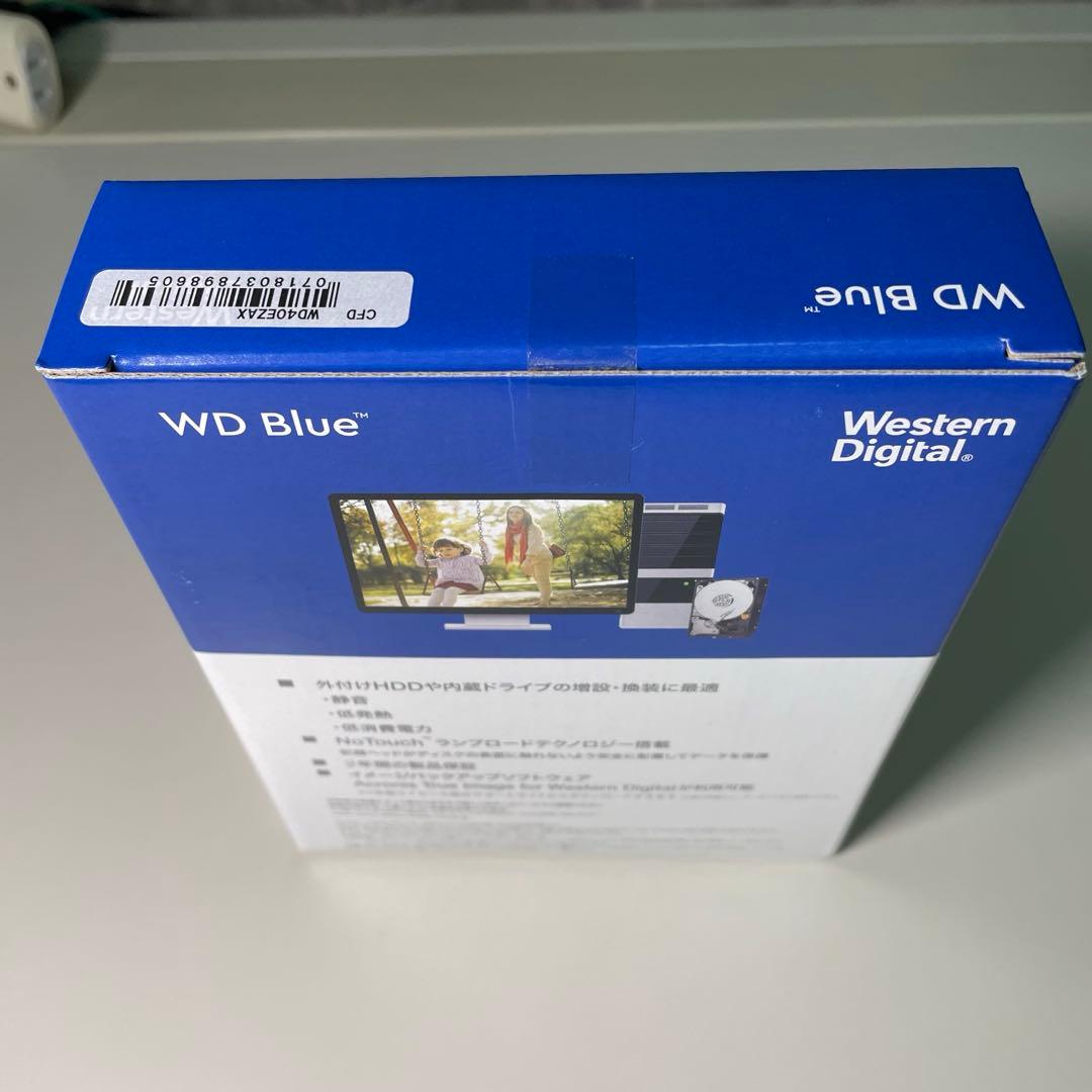 【新品未開封】WESTERN DIGITAL WD40EZAX 4TB HDD