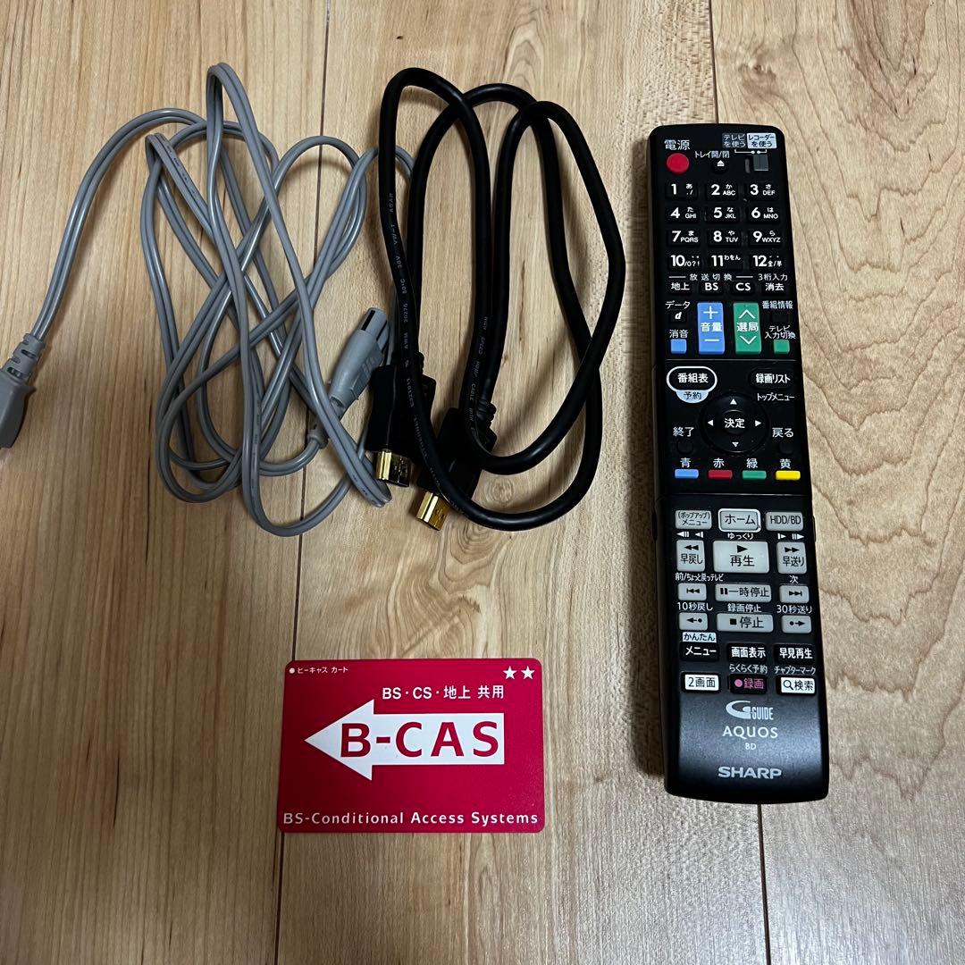 SHARP Blu-ray HDDレコーダーBD-W560 2番組同時