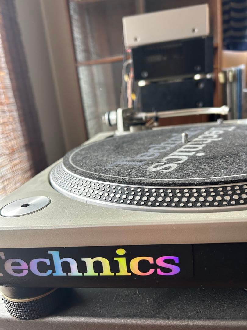 Technics SL-1200 MK3D ターンテーブル カバー付き