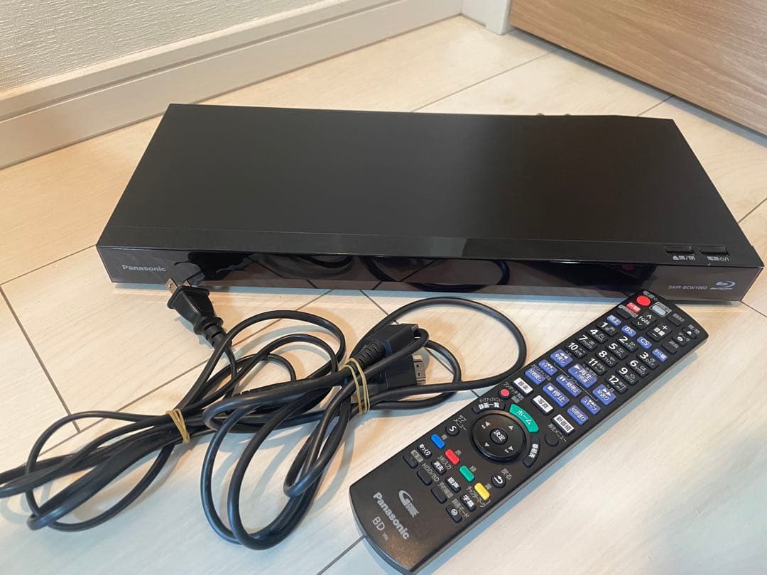 パナソニック　ディーガ　DMR-BCW1060 ブルーレイレコーダー　2019年