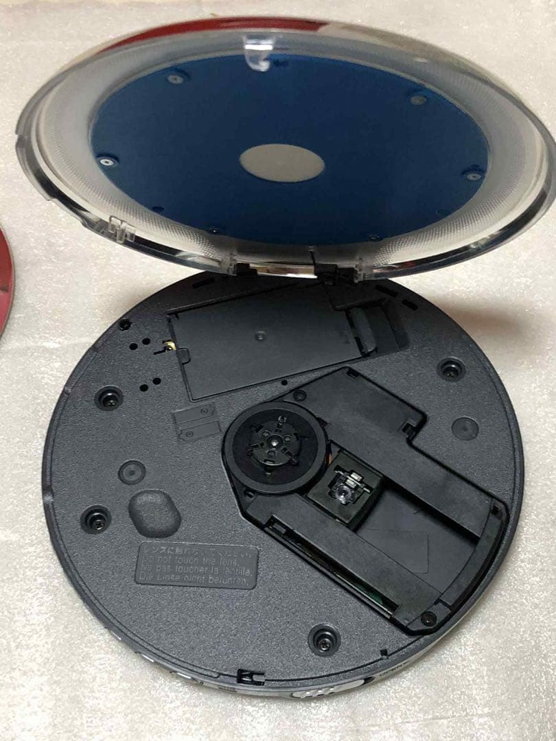 パナソニック ポータブルCDプレーヤー ブルー SL-CT510