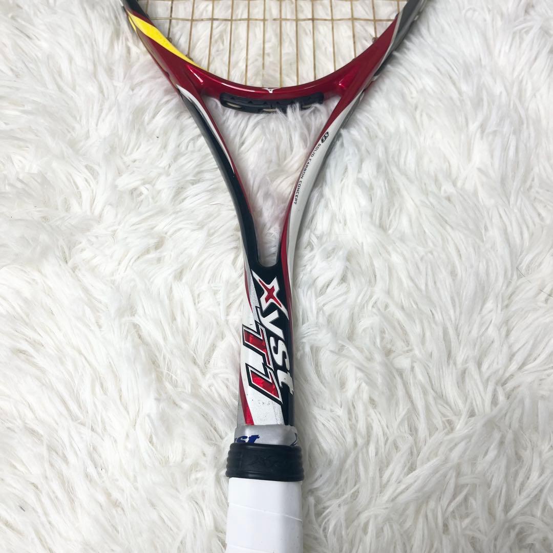 【美品】ミズノ XYST T1 0U ソフトテニス ラケット MIZUNO