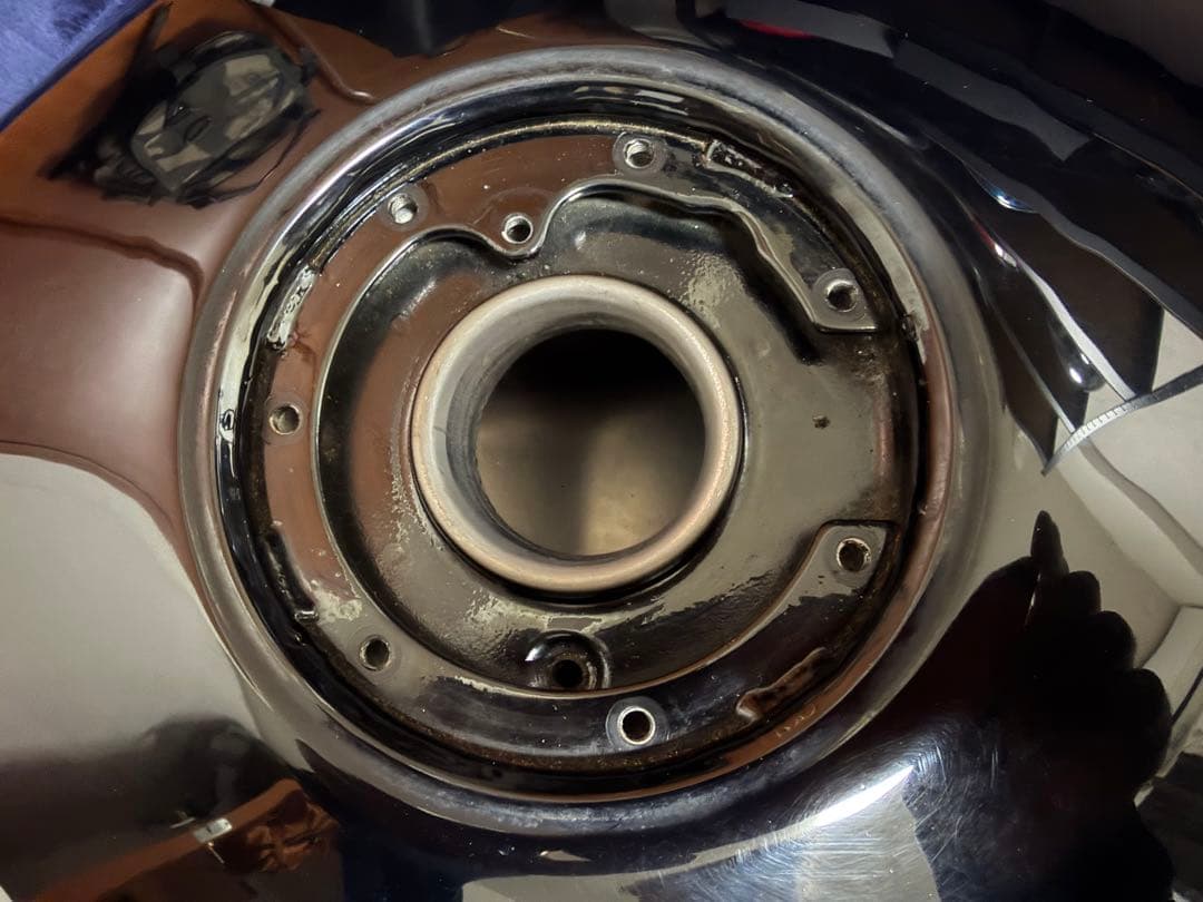 ゼファー750 タンク　リアフェンダー