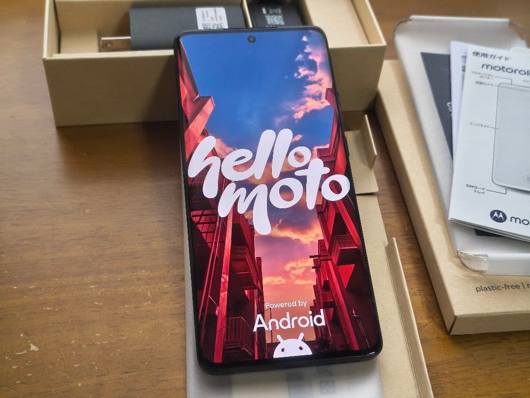 motorola edge 40 256GB ブラック 本体 付属品は未使用