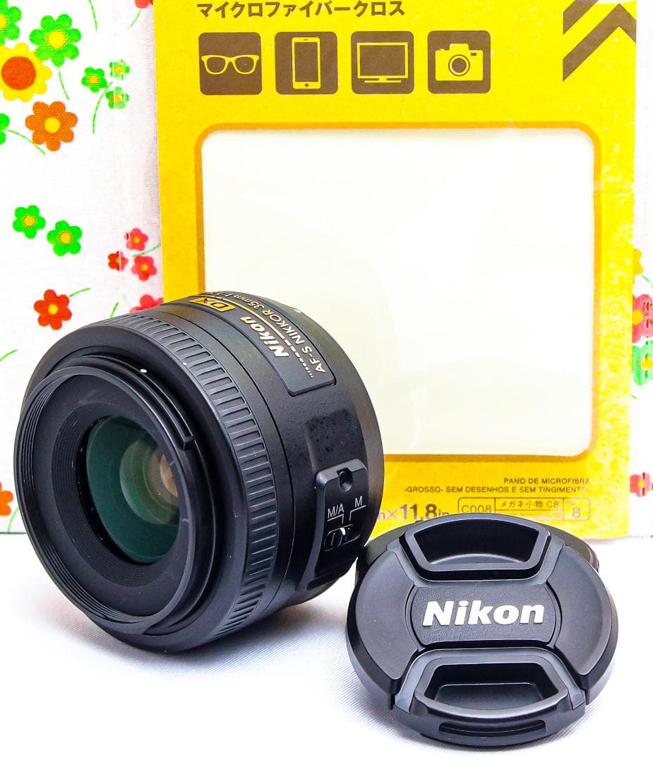 美品 ニコン Nikon NIKKOR 35mm f1.8☆大人気単焦点レンズ☆