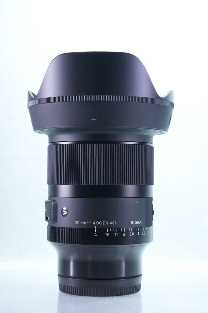 SIGMA 20mm F1.4 DG DN Artレンズ　SONY 用