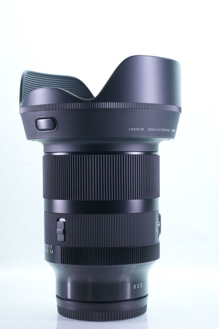 SIGMA 20mm F1.4 DG DN Artレンズ　SONY 用