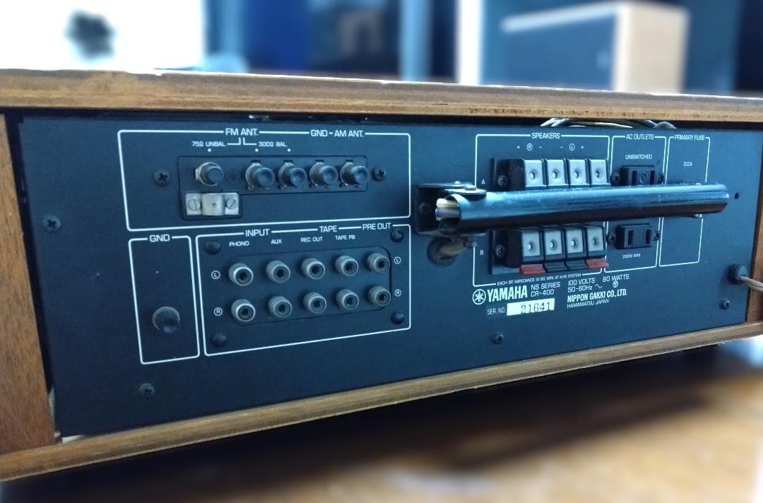 レシーバーアンプ YAMAHA CR-400