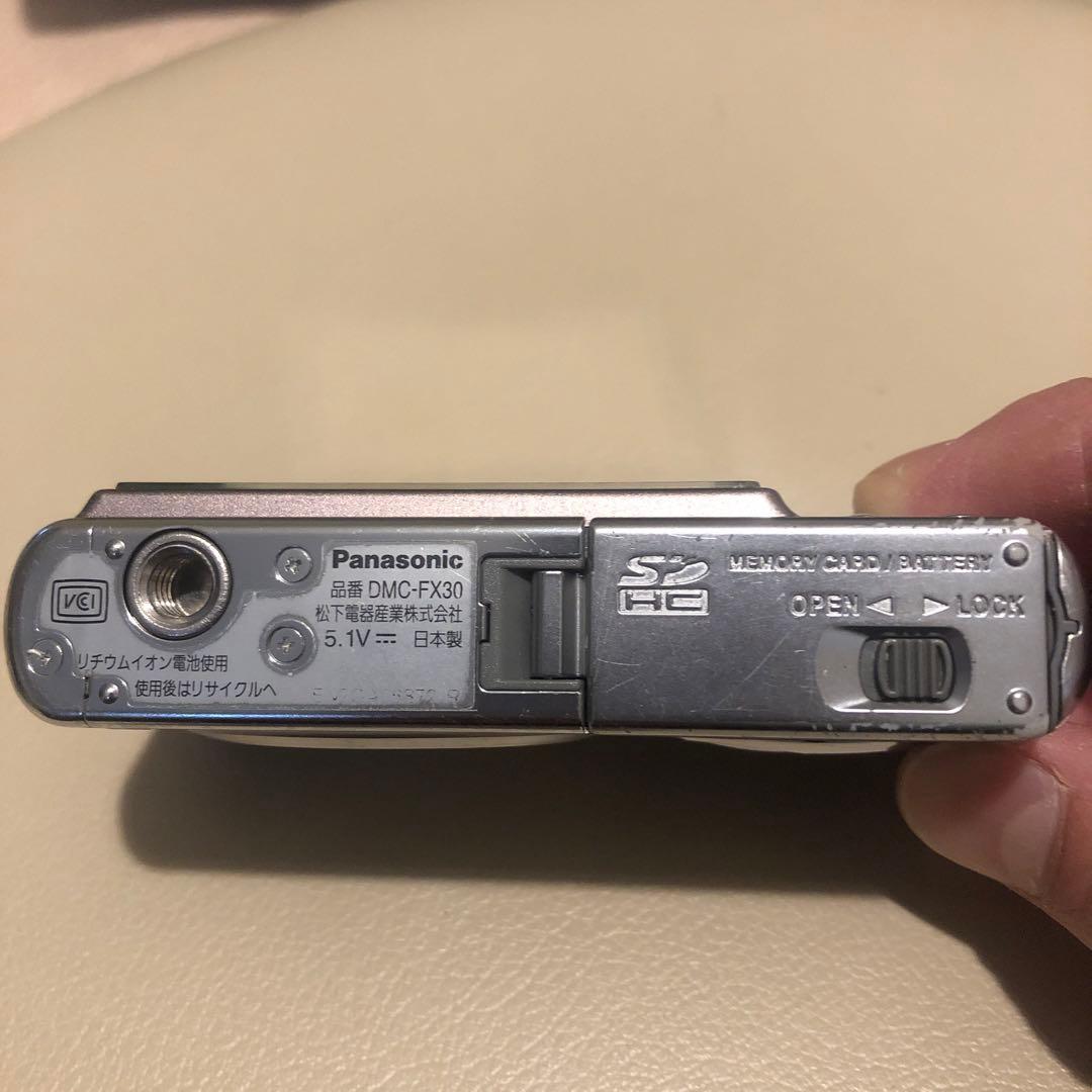 Panasonic LUMIX DMC-FX30 【中古】バッテリー付き