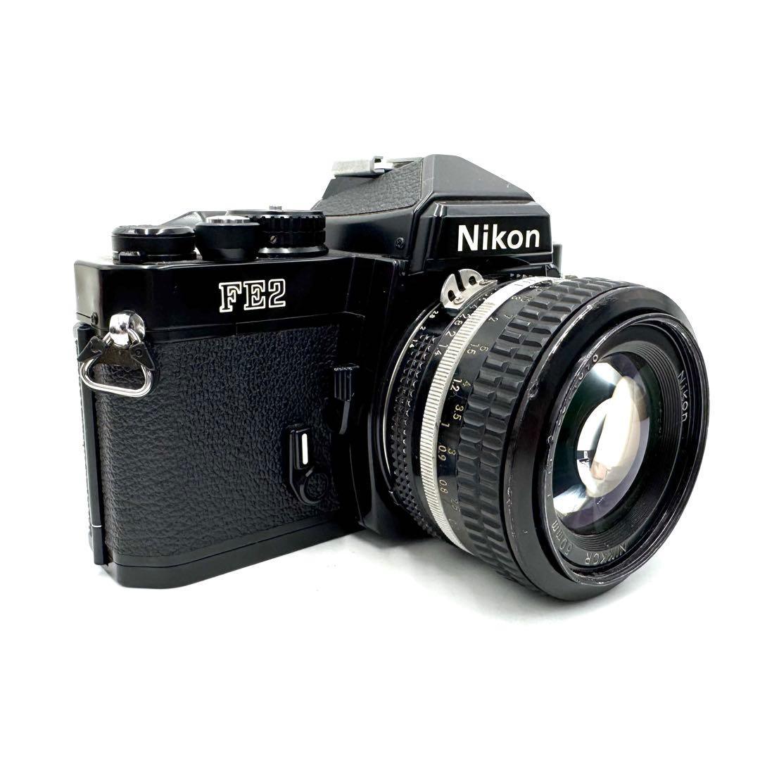 ❁動作良好❁Nikon ニコン FE2 ai 50mm f1.4 ブラック