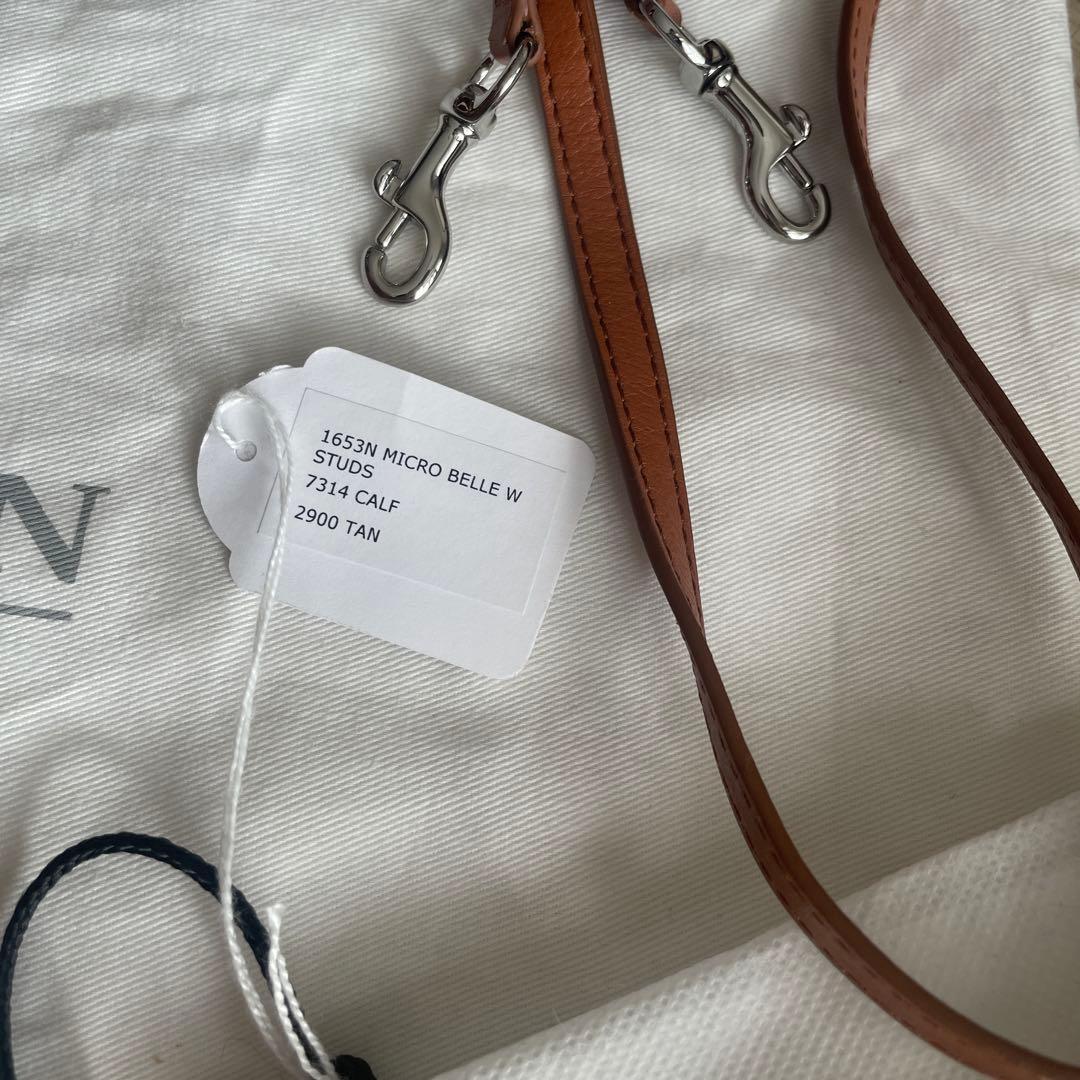 J&M davidson belle micro ブラウン　キャメル