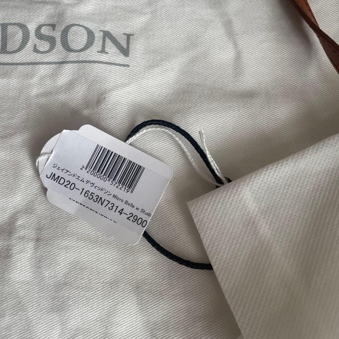 J&M davidson belle micro ブラウン　キャメル