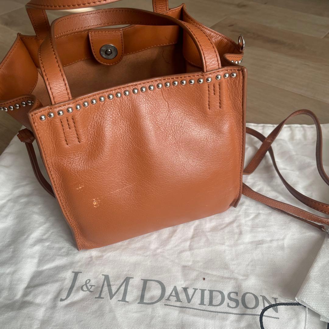 J&M davidson belle micro ブラウン　キャメル