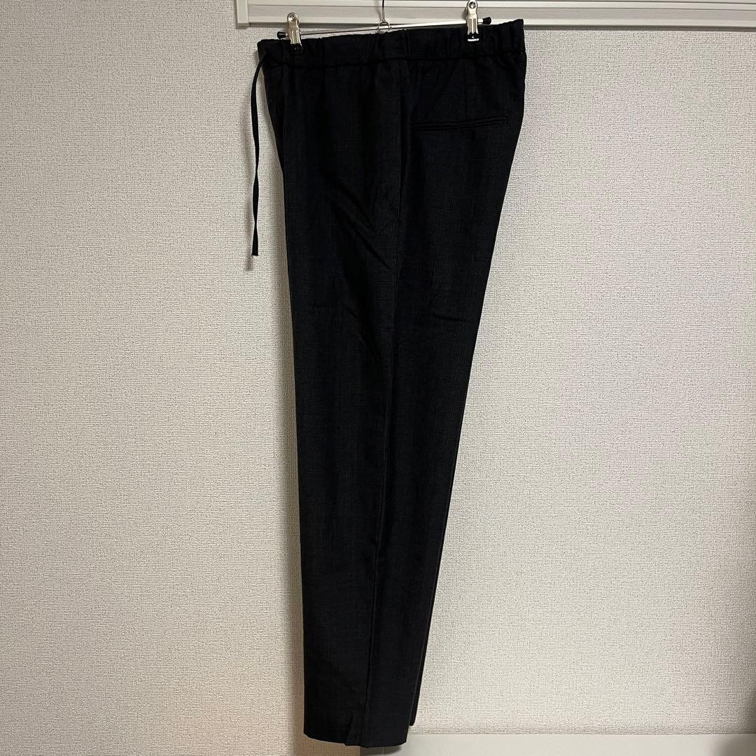 ATON エイトン WOOL TROPICAL MEN イージーテーパードパンツ